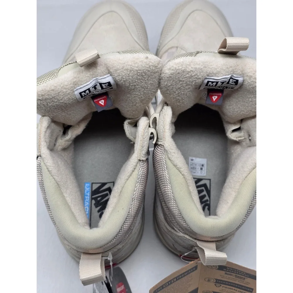 Vans UltraRange EXO Hi MTE-2 Tan Beige Waterproof Cold Weather Boots Men 8.5 NEW